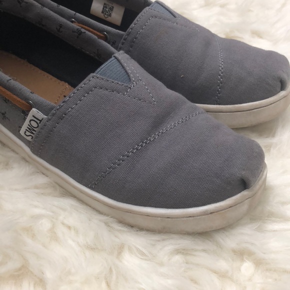 TOMS Boy Shoes size 1.5 Y(Bimini) in Grey color - Picture 8 of 8